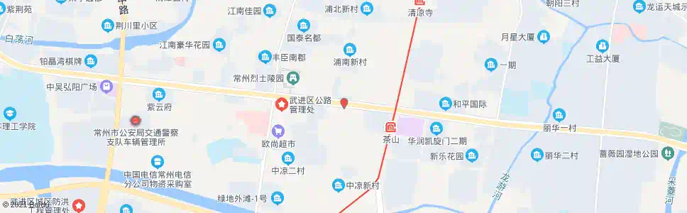 常州中吴大道晋陵路(上海大众外汽集团)_公交站地图_常州公交_妙搜公交查询2025