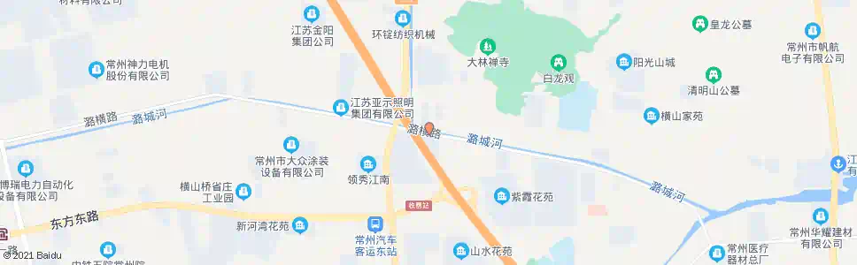 常州横山桥农副市场_公交站地图_常州公交_妙搜公交查询2025