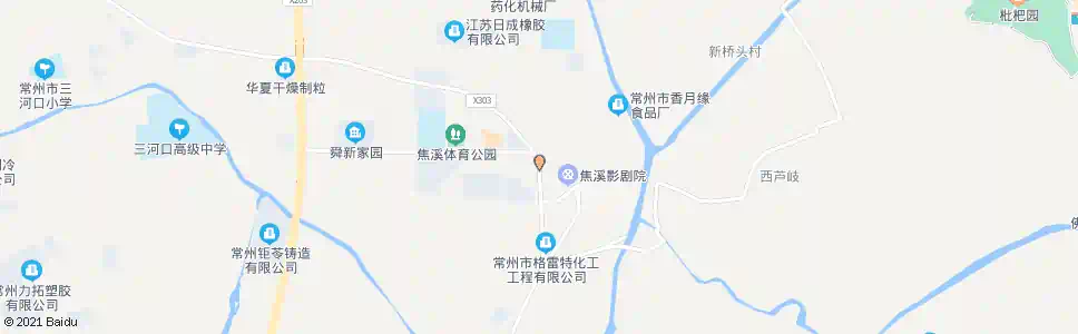 常州焦溪_公交站地图_常州公交_妙搜公交查询2025