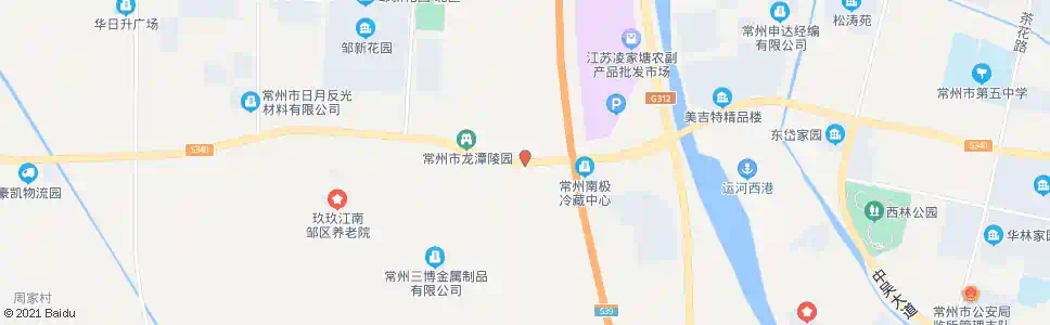 常州底干村_公交站地图_常州公交_妙搜公交查询2025