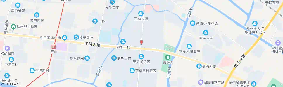 常州丽华路中吴大道_公交站地图_常州公交_妙搜公交查询2025