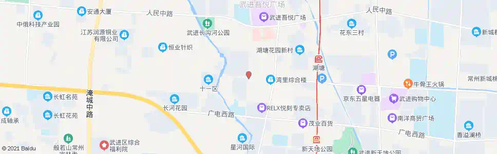 常州玉塘路定安路_公交站地图_常州公交_妙搜公交查询2025