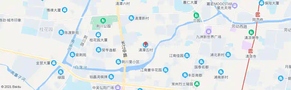 常州清谭五村_公交站地图_常州公交_妙搜公交查询2025