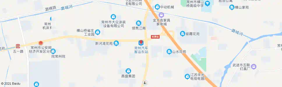 常州南运桥东_公交站地图_常州公交_妙搜公交查询2025