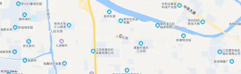 常州人民路东升路_公交站地图_常州公交_妙搜公交查询2025
