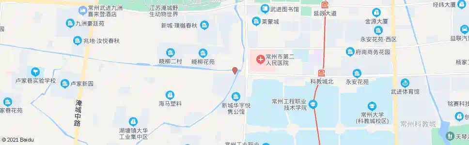 常州兰陵路滆湖路_公交站地图_常州公交_妙搜公交查询2025