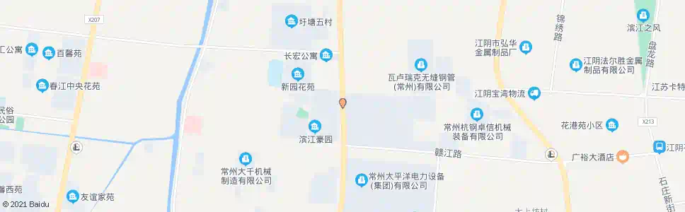 常州鹏祥印染_公交站地图_常州公交_妙搜公交查询2025