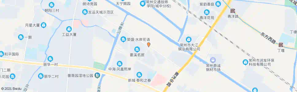 常州南岸村桥_公交站地图_常州公交_妙搜公交查询2025