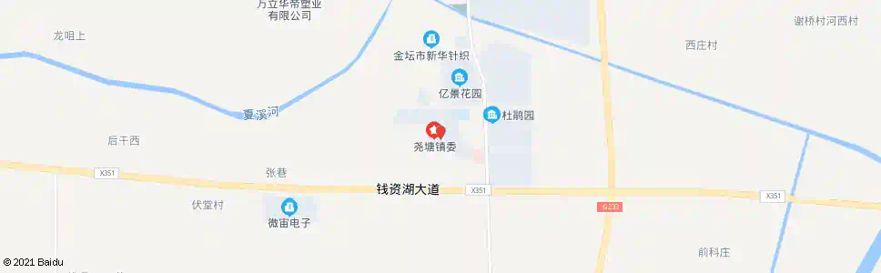常州尧塘镇_公交站地图_常州公交_妙搜公交查询2025