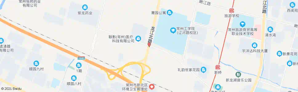 常州辽河路龙江路_公交站地图_常州公交_妙搜公交查询2025