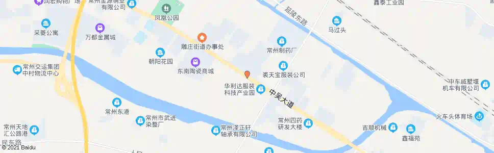常州小松铸造_公交站地图_常州公交_妙搜公交查询2025