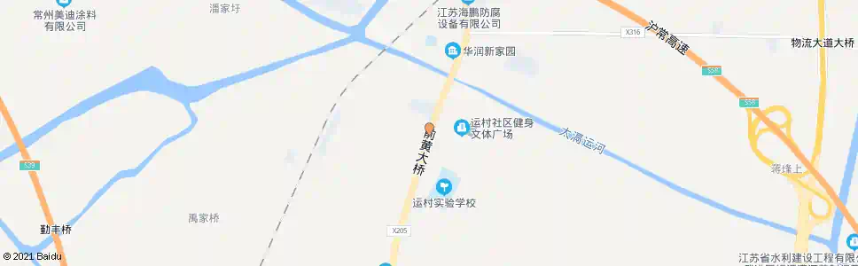 常州运村_公交站地图_常州公交_妙搜公交查询2025