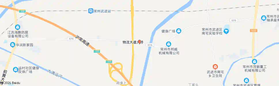 常州朱家渡桥_公交站地图_常州公交_妙搜公交查询2025