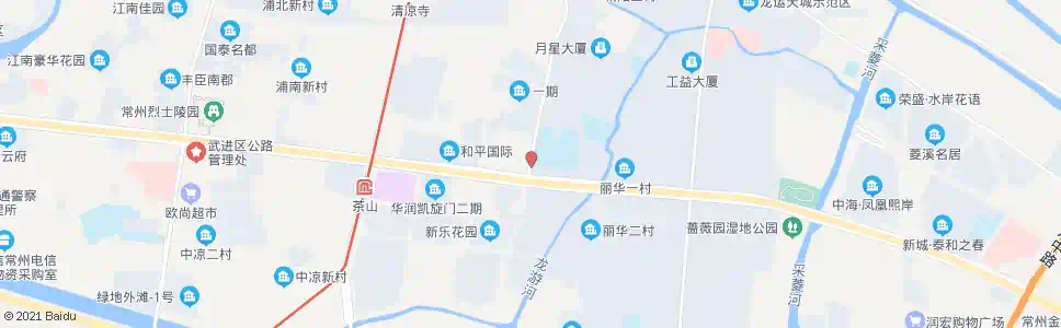 常州龙游路中吴大道_公交站地图_常州公交_妙搜公交查询2025
