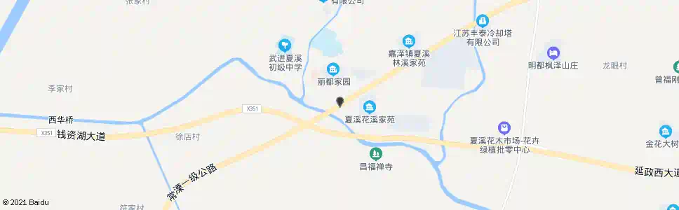 常州夏溪农贸市场_公交站地图_常州公交_妙搜公交查询2025