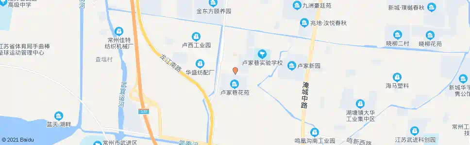 常州卢家巷花苑_公交站地图_常州公交_妙搜公交查询2025