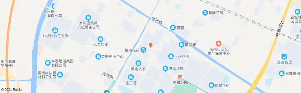常州星港花苑农贸市场_公交站地图_常州公交_妙搜公交查询2025