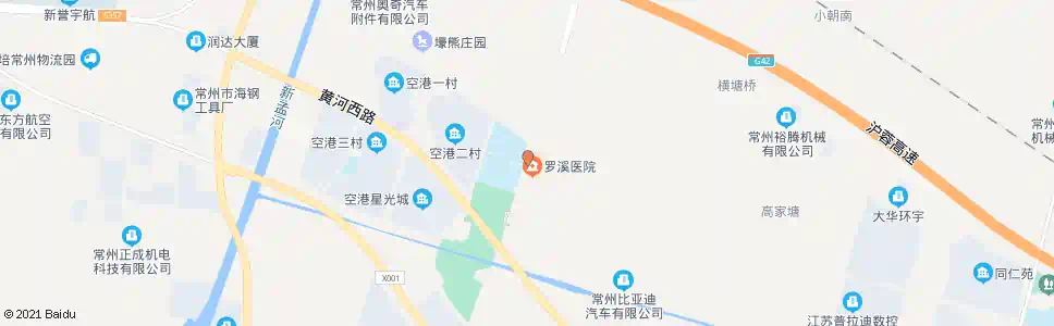常州罗溪医院_公交站地图_常州公交_妙搜公交查询2025