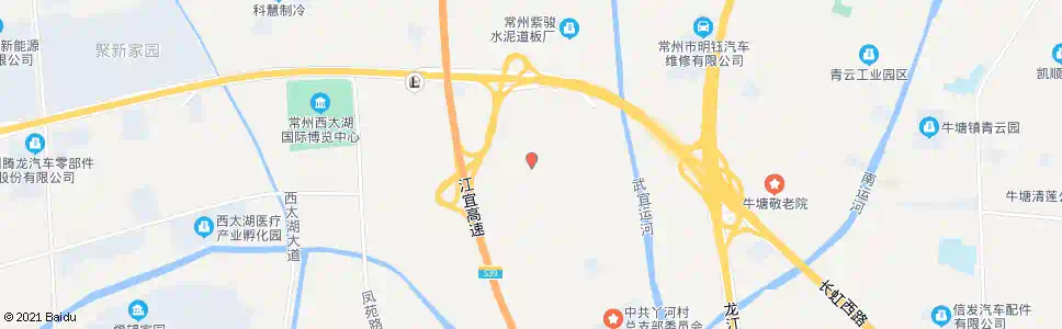 常州强家村_公交站地图_常州公交_妙搜公交查询2025
