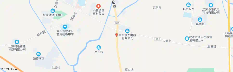 常州漳湟村_公交站地图_常州公交_妙搜公交查询2025