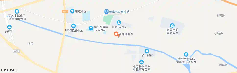 常州薛埠镇_公交站地图_常州公交_妙搜公交查询2025