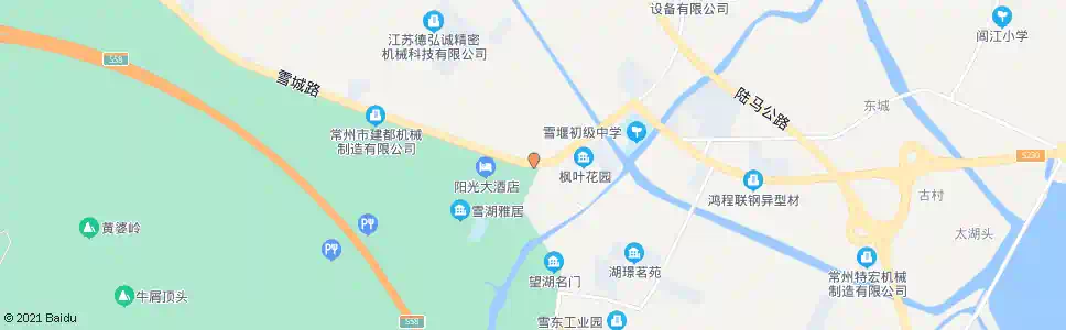 常州雪堰_公交站地图_常州公交_妙搜公交查询2025