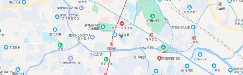 常州第一中学_公交站地图_常州公交_妙搜公交查询2025