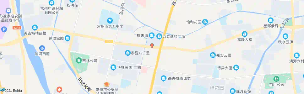 常州怀德路西林路_公交站地图_常州公交_妙搜公交查询2025