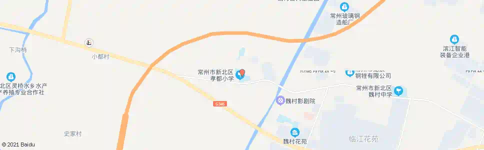 常州孝都中学_公交站地图_常州公交_妙搜公交查询2025