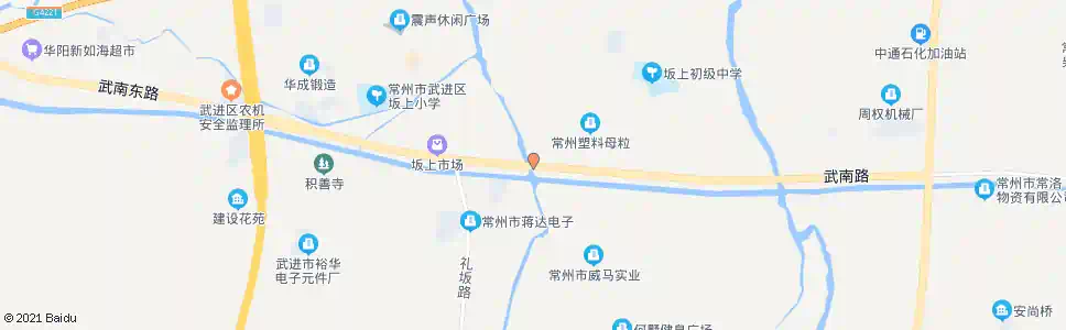 常州南华(武南路)_公交站地图_常州公交_妙搜公交查询2025