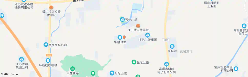 常州西朱村_公交站地图_常州公交_妙搜公交查询2025
