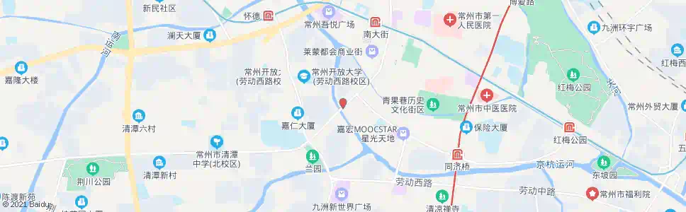 常州广化桥(南匝道)_公交站地图_常州公交_妙搜公交查询2025