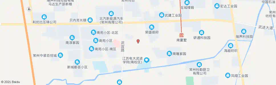 常州南夏墅幼儿园_公交站地图_常州公交_妙搜公交查询2025