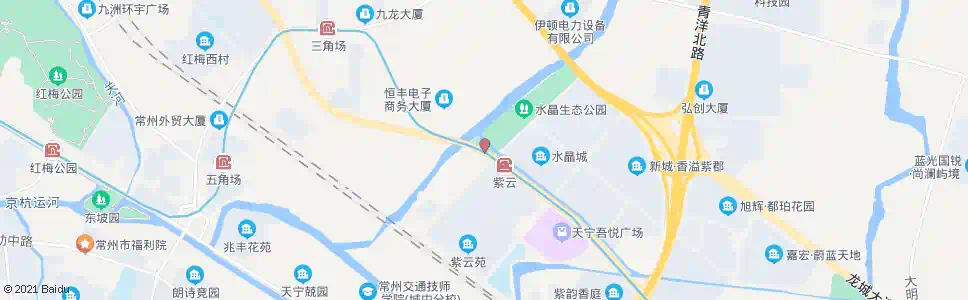 常州东方路横塘河路_公交站地图_常州公交_妙搜公交查询2025