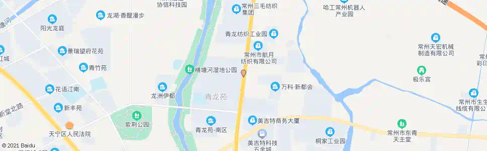 常州新堂路青洋路_公交站地图_常州公交_妙搜公交查询2025