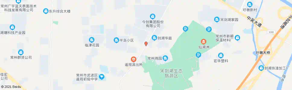 常州遥观广电站_公交站地图_常州公交_妙搜公交查询2025