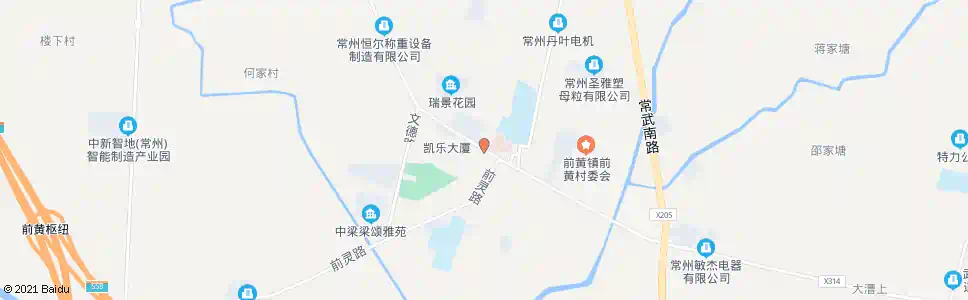 常州前黄公交中心站(回车场)_公交站地图_常州公交_妙搜公交查询2025