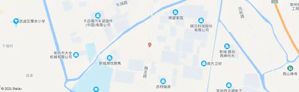 常州腾龙路果香路_公交站地图_常州公交_妙搜公交查询2025