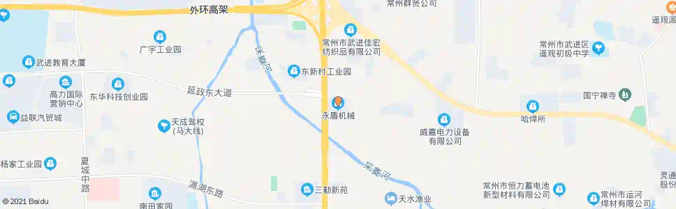 常州青洋路延政大道(永盾机械)_公交站地图_常州公交_妙搜公交查询2025