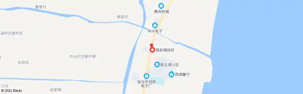 常州指前站_公交站地图_常州公交_妙搜公交查询2025