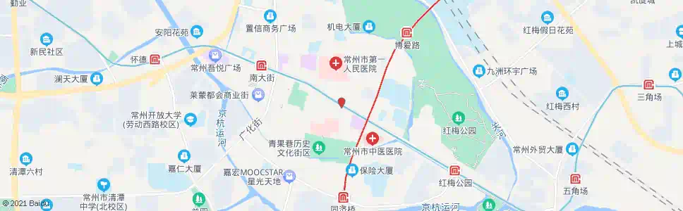 常州小营前_公交站地图_常州公交_妙搜公交查询2025
