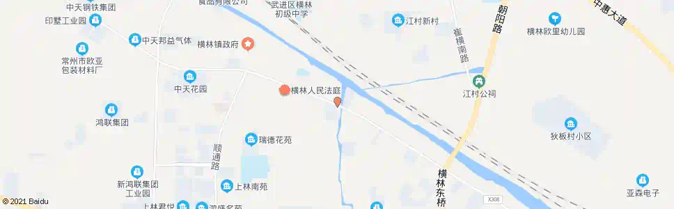 常州横林港_公交站地图_常州公交_妙搜公交查询2025