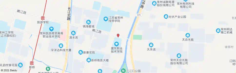 常州建东学院_公交站地图_常州公交_妙搜公交查询2025