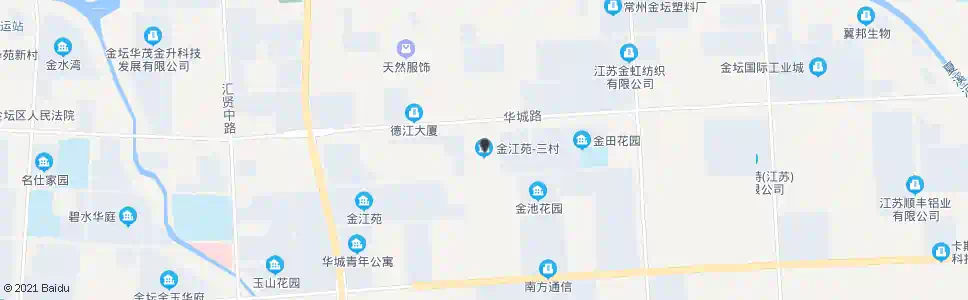 常州金江苑三村_公交站地图_常州公交_妙搜公交查询2025
