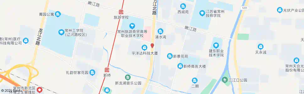 常州长江路红河路_公交站地图_常州公交_妙搜公交查询2025
