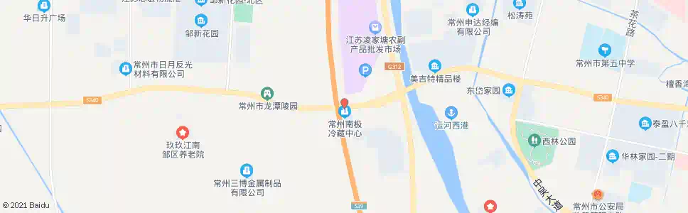 常州常金桥(新阳光食品城)_公交站地图_常州公交_妙搜公交查询2025
