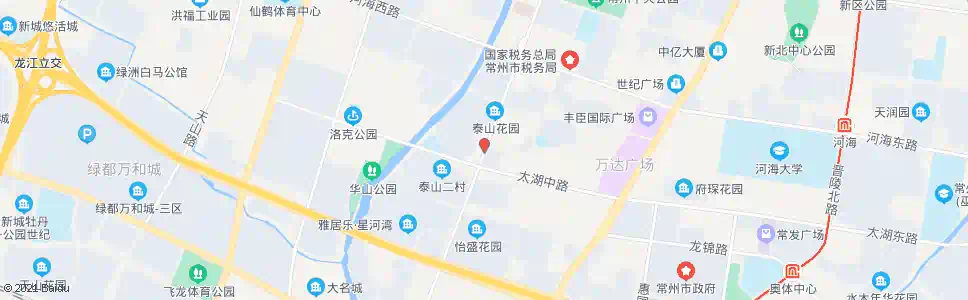 常州泰山路太湖路_公交站地图_常州公交_妙搜公交查询2025