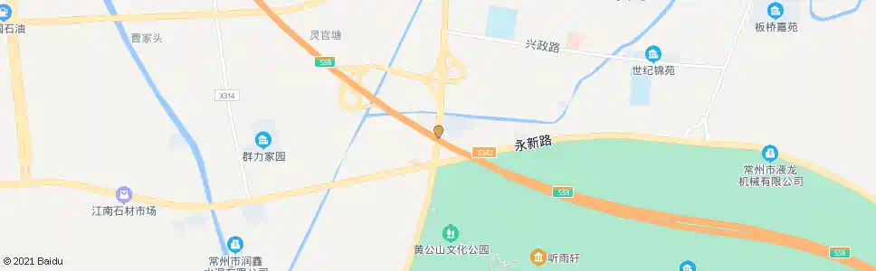 常州潘家桥西_公交站地图_常州公交_妙搜公交查询2025