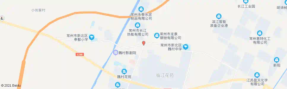 常州魏安路_公交站地图_常州公交_妙搜公交查询2025