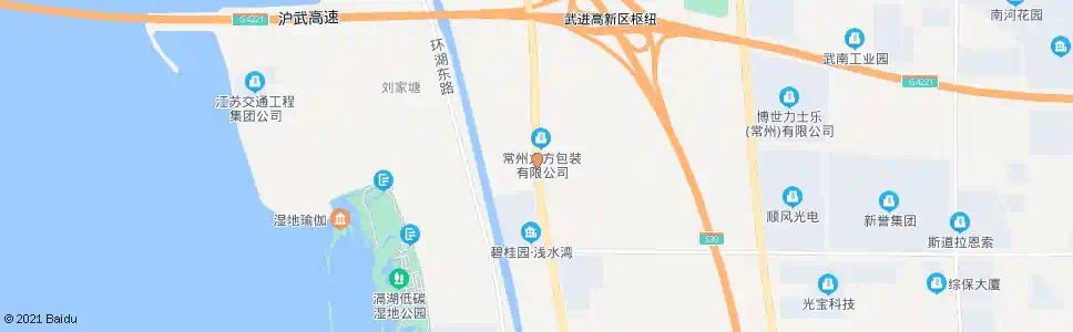 常州戴家村_公交站地图_常州公交_妙搜公交查询2025